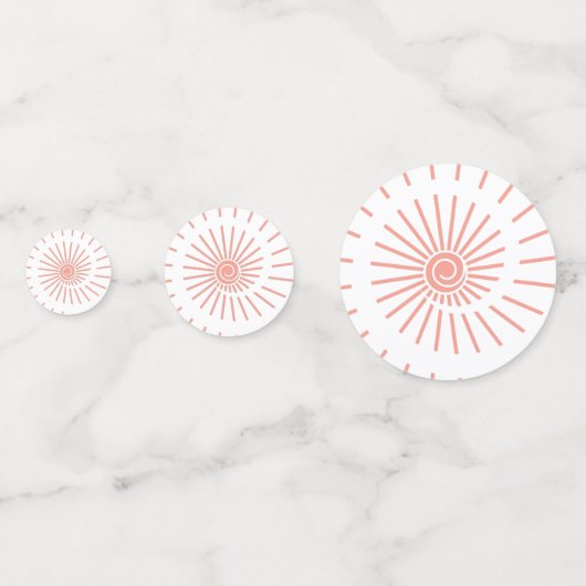 Confettis Soleil 10 (Derrière)