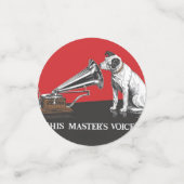 Confettis Son Master's Voice Party (Petit recto)