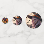 Confettis Sorcières et démonistes Halloween (Derrière)