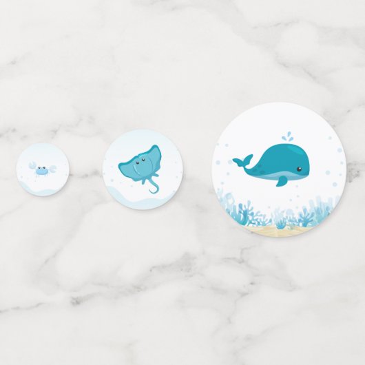 Confettis Sous la mer (Devant)