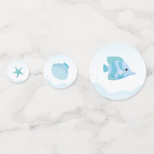 Confettis Sous la mer (Derrière)