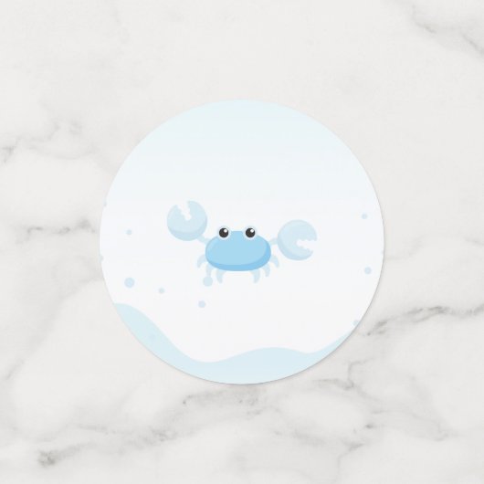 Confettis Sous la mer (Petit recto)