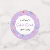 Confettis Sous la mer Anniversaire (Petit recto)