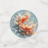 Confettis Splash tropical (Petit recto)