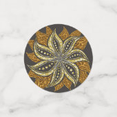 Confettis Style Batik Floral Abstrait africain (Petit recto)