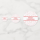 Confettis Sucre de canne personnalisé Noël (Devant)