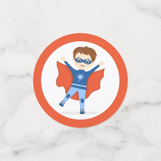 Confettis Superhero Boy (Petit recto)