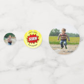 Confettis Superhero Comic Book N'importe quel âge Anniversai (Devant)