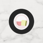 Confettis Sushi Roll Saumon Birthday Restaurant (Petit recto)