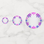 Confettis Sweet 16 Flocon de neige hivernal Anniversaire (Devant)