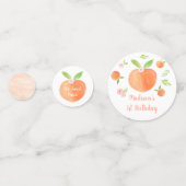 Confettis Sweet As A Peach Anniversaire (Devant)