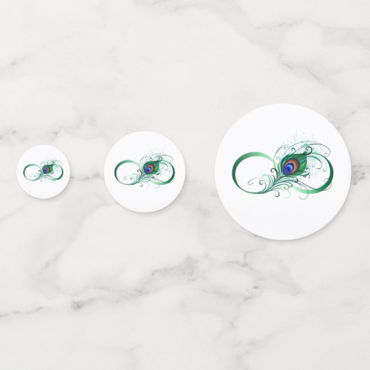 Confettis Symbole de l'Infinity (Derrière)