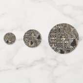 Confettis Symboles historiques anciens Style de tatouage (Derrière)