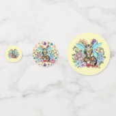 Confettis Tabby Fairy Cat Mushroom Floral (Devant)