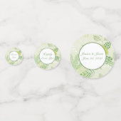 Confettis Table Confetti-Confetti de mariage personnalisé (Devant)