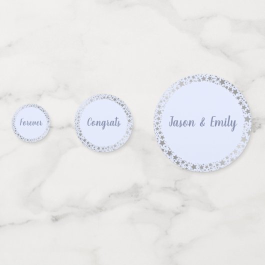 Confettis Table Confetti-Mariage (Devant)