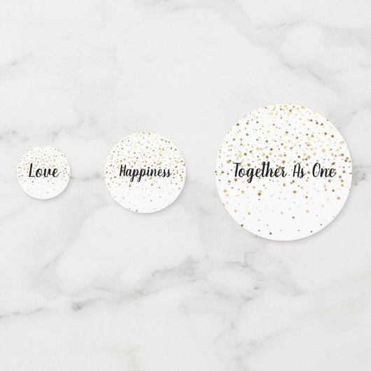 Confettis Table Confetti-Mariage (Derrière)