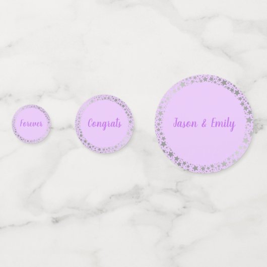 Confettis Table Confetti-Mariage (Devant)