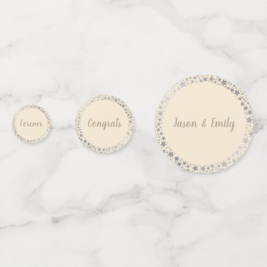 Confettis Table Confetti-Mariage (Devant)