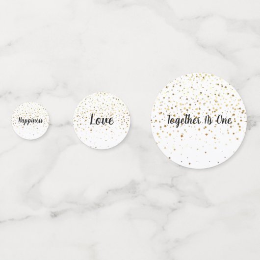 Confettis Table Confetti-Mariage (Derrière)