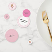 Confettis Table d'anniversaire Ballerina personnalisable Con (Groupe)