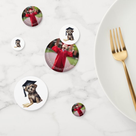 Confettis Table de chiot de la maternelle (Groupe)