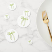 Confettis Table de fond verte (Groupe)