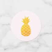 Confettis Table de mariage Editable Aloha (Petit recto)