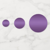 Confettis Table de Noël violette (Derrière)