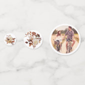 Confettis Table de photo d'automne (Derrière)