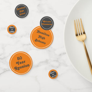 Confettis Table de réunion de classe personnalisée confetti!