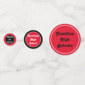 Confettis Table de réunion de classe personnalisée confetti! (Devant)