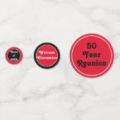 Confettis Table de réunion de classe personnalisée confetti! (Derrière)