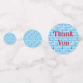 Confettis Table des Motifs de voiliers (Devant)