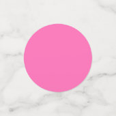 Confettis Tableau Fuchsia rose chaud de Paradis tropical (Petit recto)