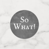 Confettis Tableau rouge rose jaune positif 60e anniversaire (Petit recto)