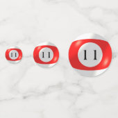 Confettis Tablefetti - Billard et 11 Ball (Derrière)