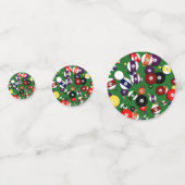 Confettis Tablefetti - Billard et 8 balles (Devant)