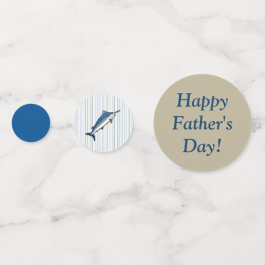 Confettis Tablefetti - Blue Marlin (Devant)