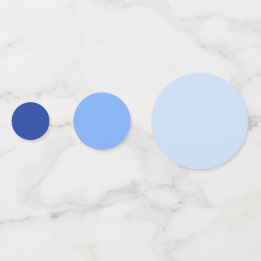 Confettis Tablefetti - Hydrangée bleue (Derrière)