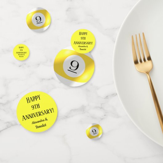 Confettis Tablefetti - Neuf Boule (Groupe)