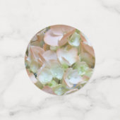 Confettis Tablefetti - Peach Hydrangea (Petit recto)