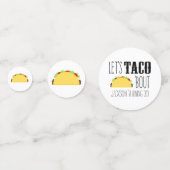 Confettis Taco 'Bout fête d'anniversaire (Derrière)