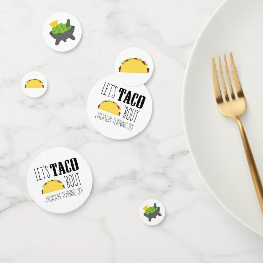 Confettis Taco 'Bout fête d'anniversaire (Groupe)