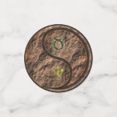 Confettis Taurus et singe de la Terre (Petit recto)