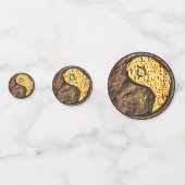 Confettis Taurus et singe du feu (Devant)