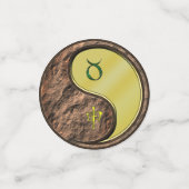 Confettis Taurus et singe métallique (Petit recto)