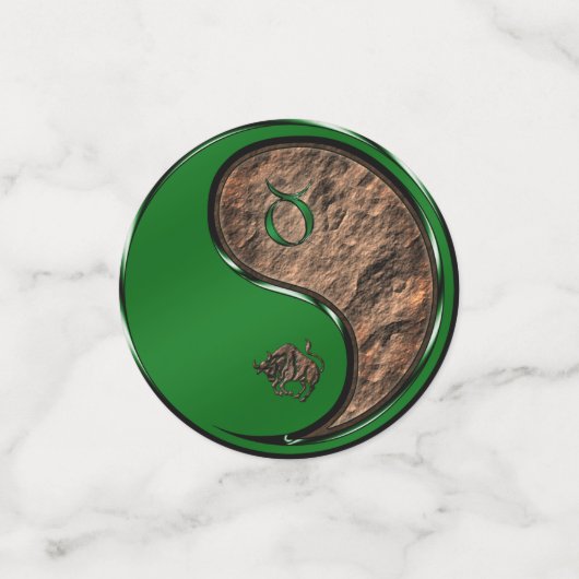 Confettis Taurus le taureau (Petit recto)