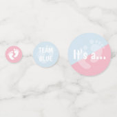 Confettis Team Pink & Team Blue Genre Reveveeling Party (Devant)