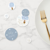 Confettis Teddy Bear Bearly Wait Blue Boy Baby shower (Groupe)